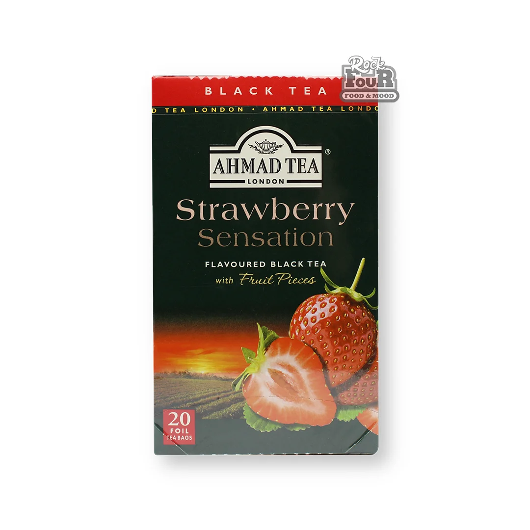 Чай черный «AHMAD TEA Strawberry Sensation» 20шт